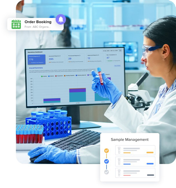Laboratory Test Management and Result Entry Software
