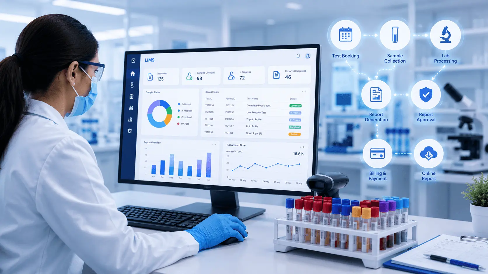 LIMS Software India - Laboratory Information Management System