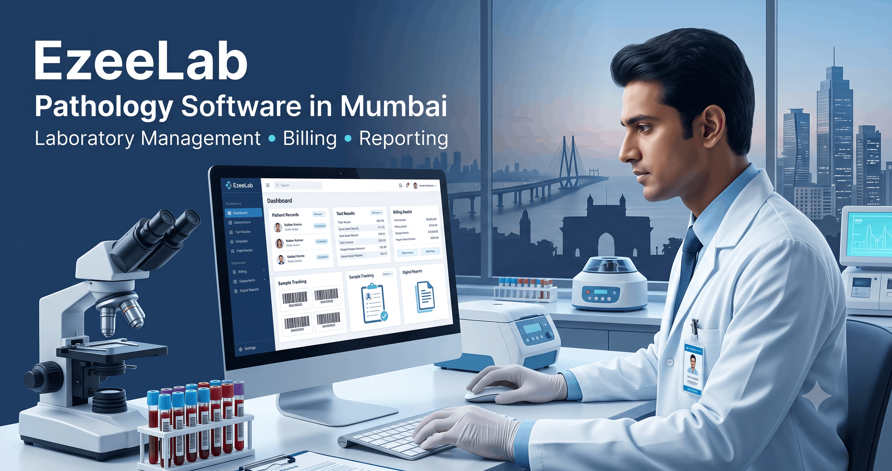 Pathology software coverage across Mumbai and surrounding cities