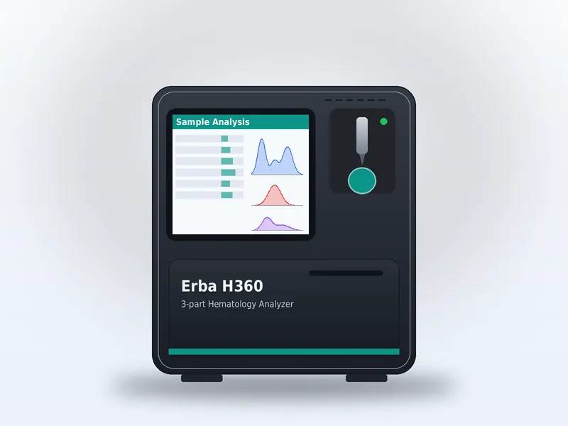 Erba H360 3-part Hematology Analyzer